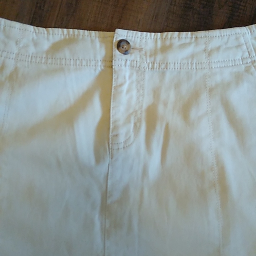 Eddie Bauer Size 6 Skirt Cream - Picture 2 of 4
